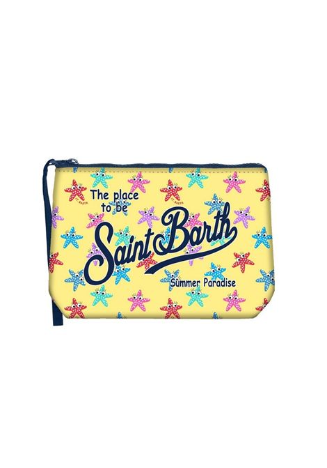 Pochette mc2 saint barth aline star girl 92 gialla MC2 SAINT BARTH | Pochette | ALINE01337H92
